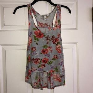 Forever 21 flower tank top